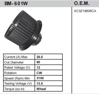 BM- 601W